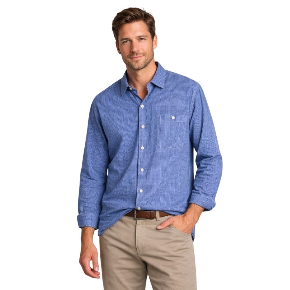 Tommy Bahama Classic Micro Check Shirt - XL